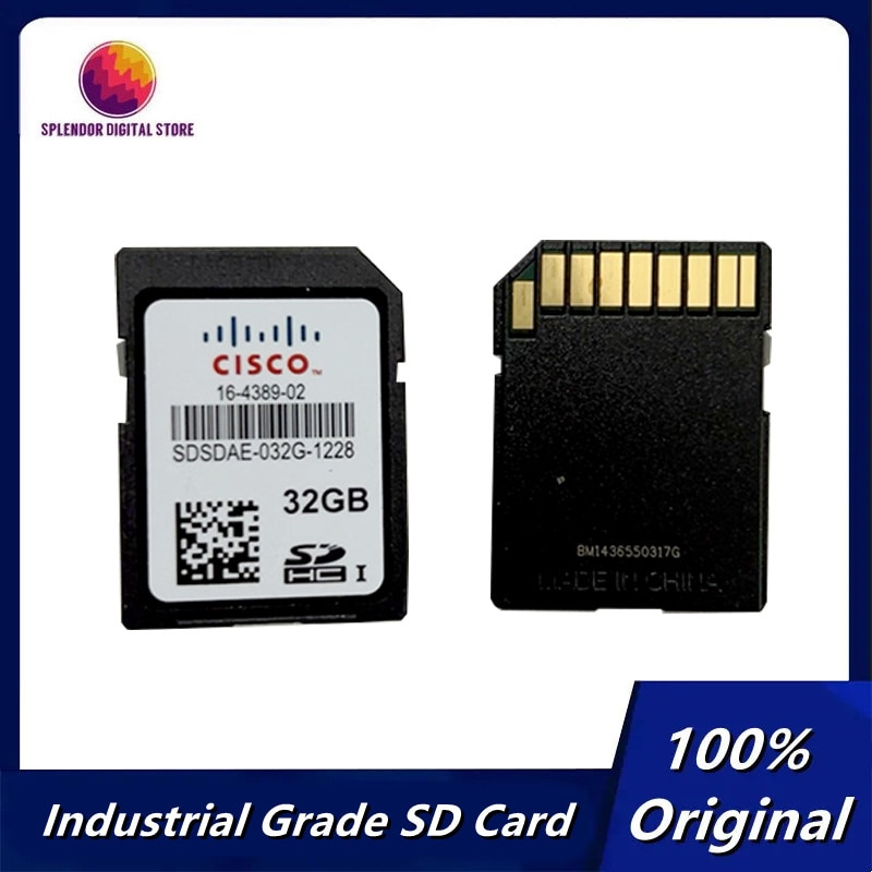 산업용 등급 SD 카드, 넓은 온도 SLC CNC SD 카드, 32GB, 16GB, 8GB, SD SDHC C10